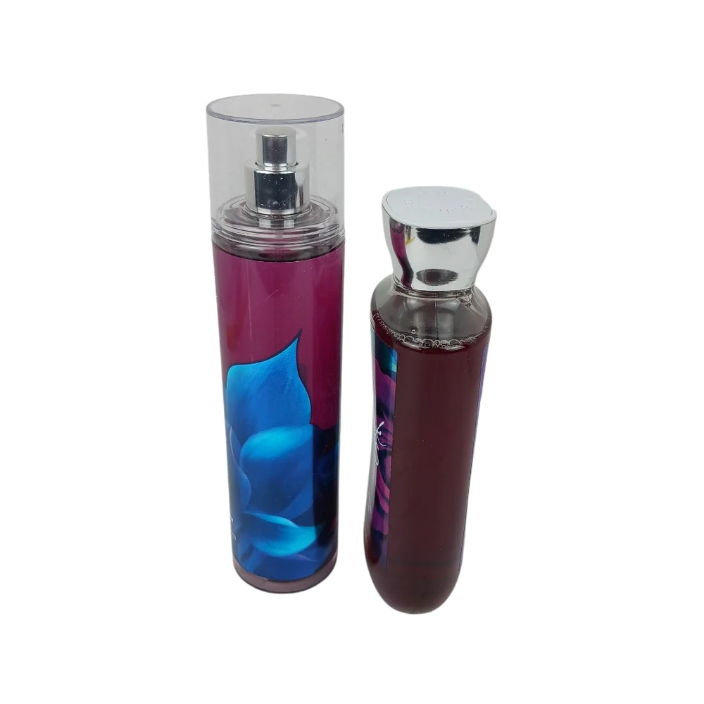 Bath & Body Works DARK KISS Shea Enriched Shower Gel 10 fl. oz & Fragrance  Mist